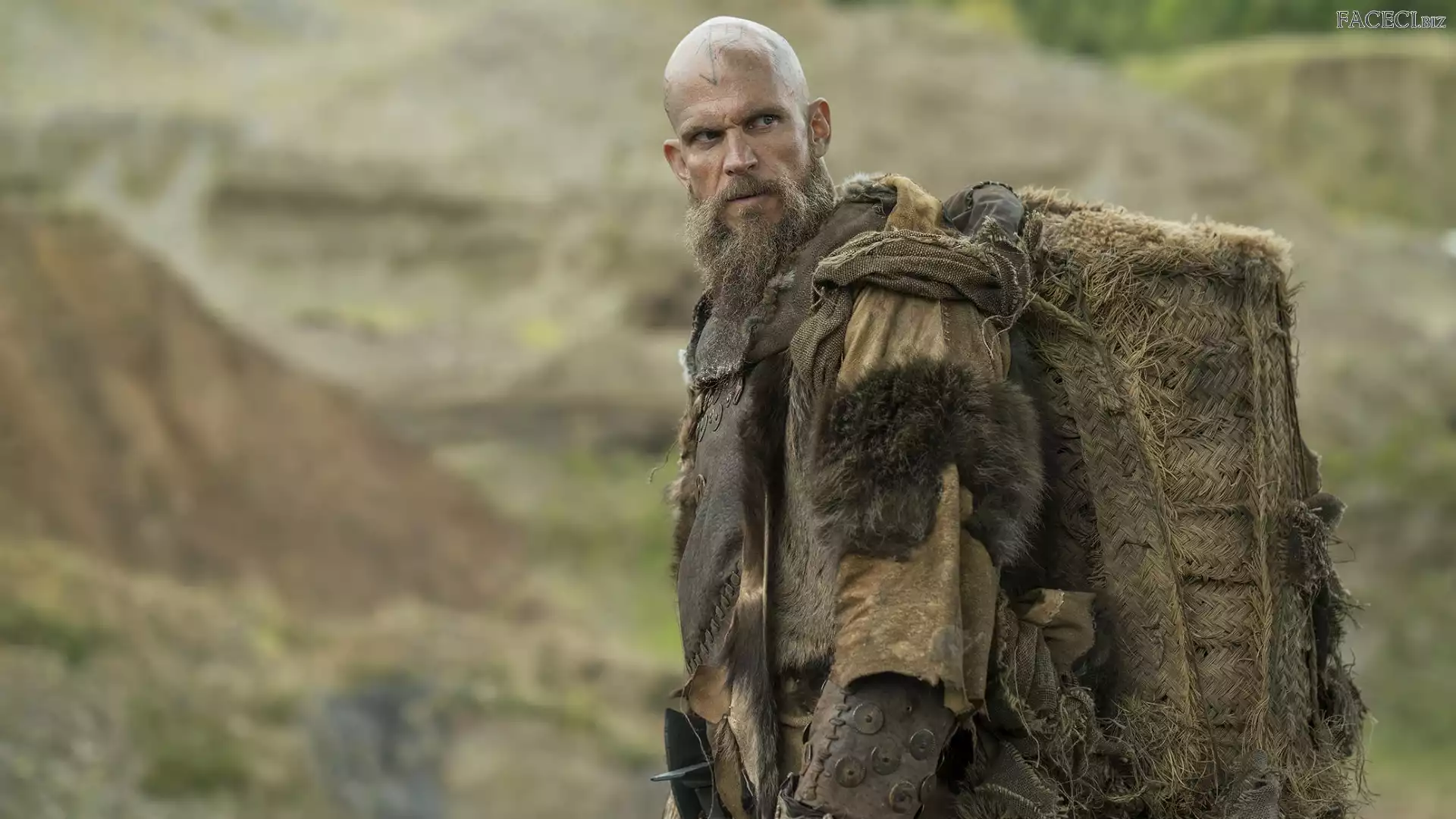 Gustaf Skarsgard, Vikings, Serial, Szkutnik, Aktor, Wikingowie, Floki
